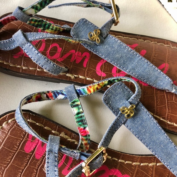🌺🌴Sam Edelman Girls Sandals🌴🌺 - Picture 6 of 7
